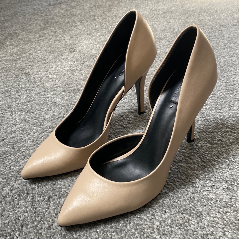 ALDO nude heels